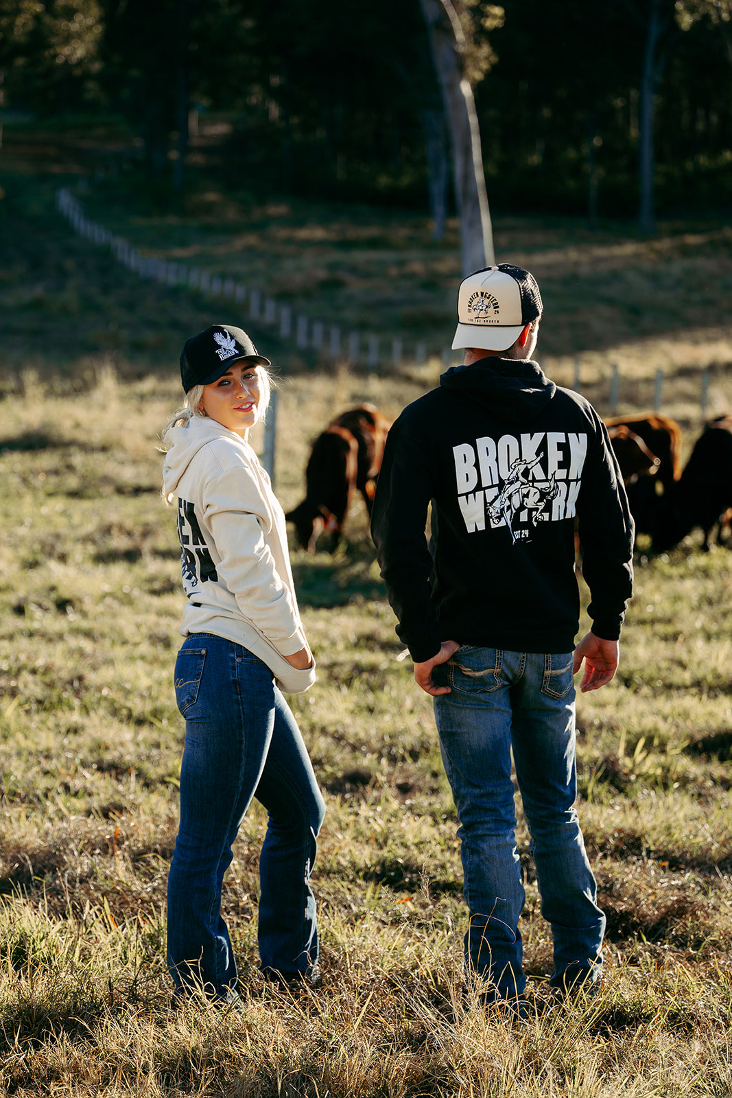 Broken Block Hoodie - Black